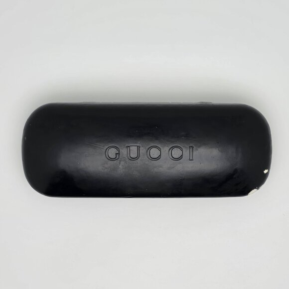 Gucci GG1444 807 Black Rectangular Eyeglasses Frame w/ Case Italy 51-15-130 - Picture 15 of 15